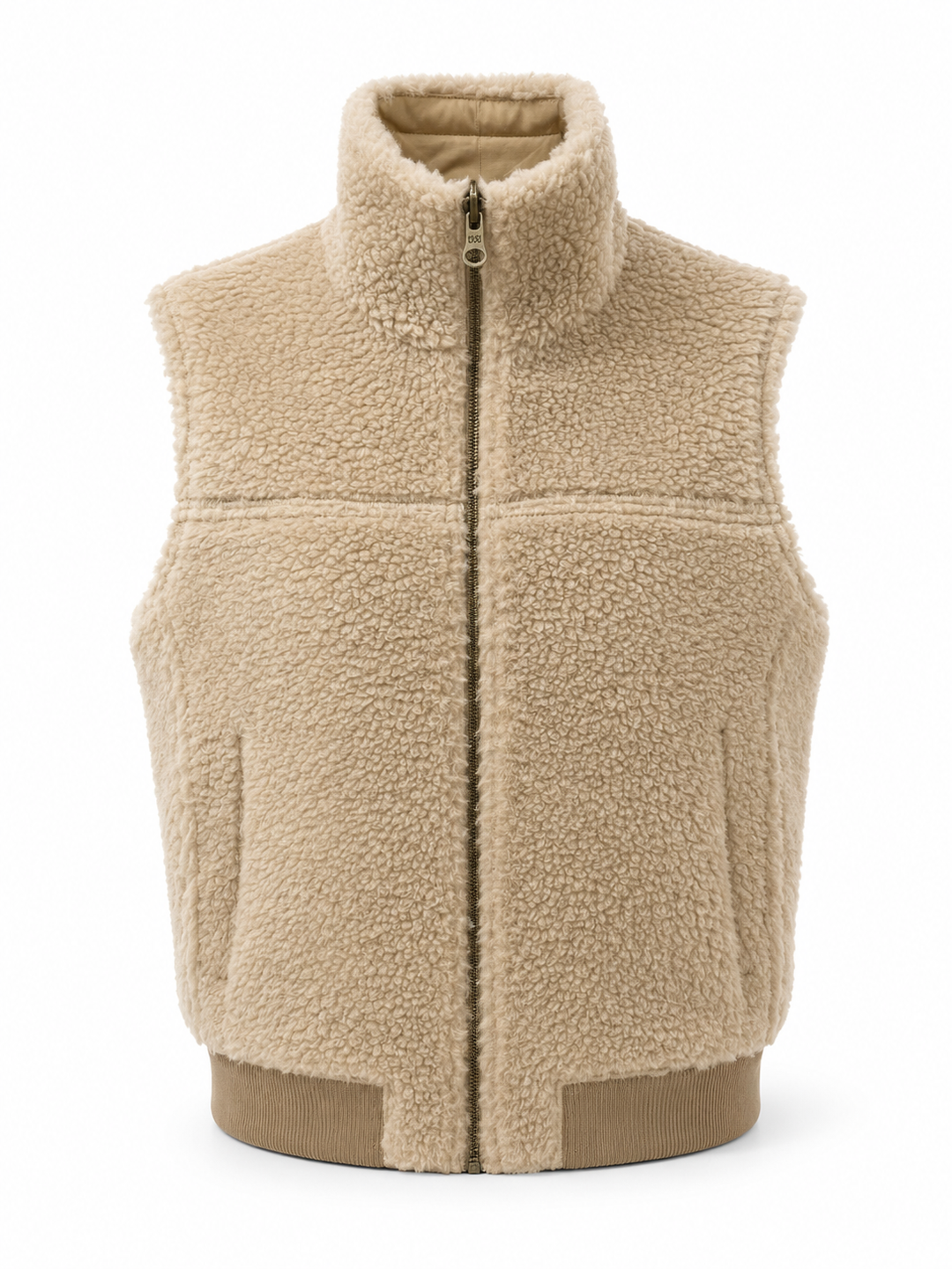 UGG Women's Lorne Reversible Zip Vest - Almond/Natural